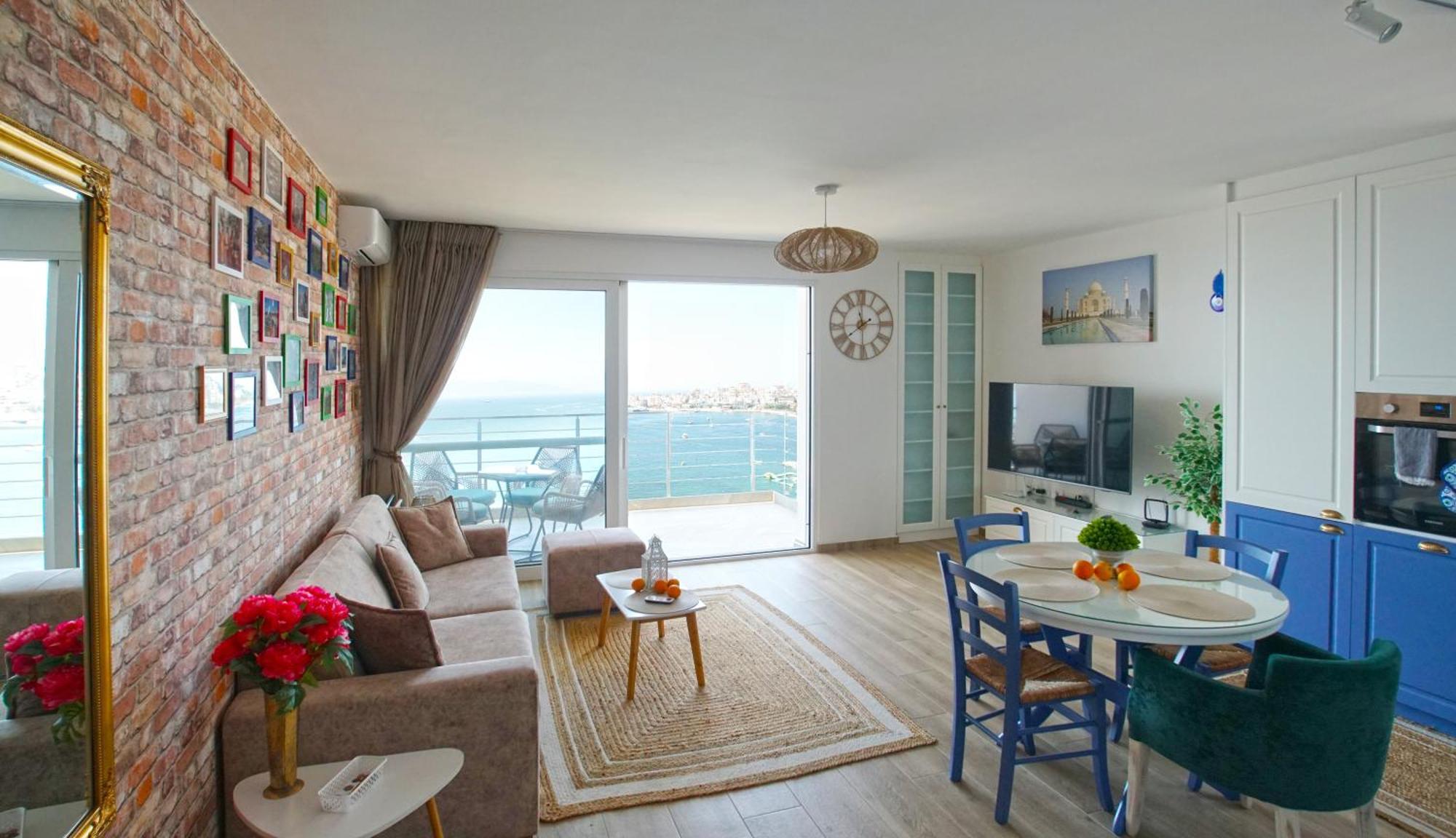 Blue Eye Apartment Саранда Екстер'єр фото